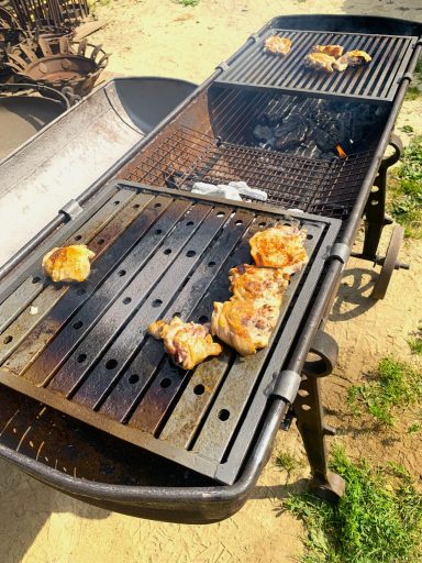 Party Barbeque in action
