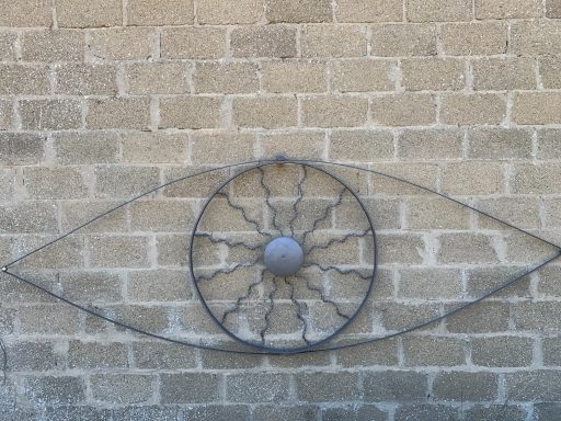 eye wall art
garden art